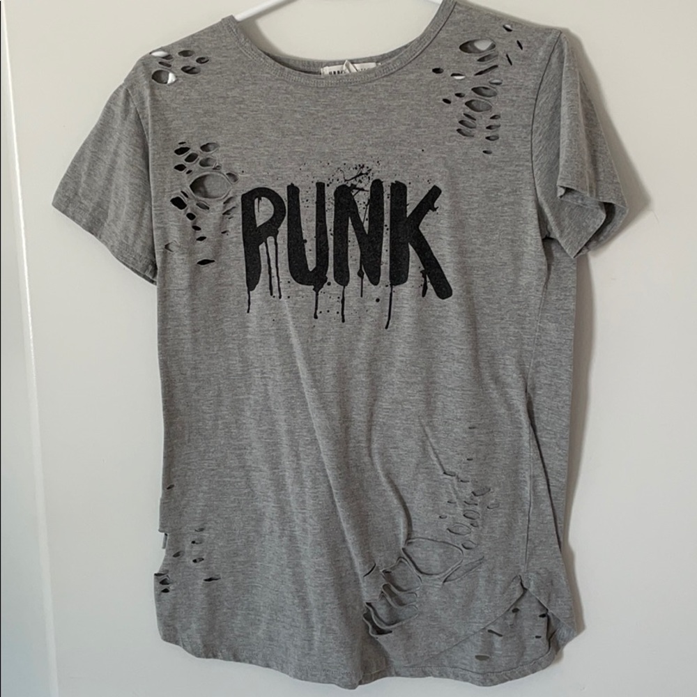 Distressed T-shirt